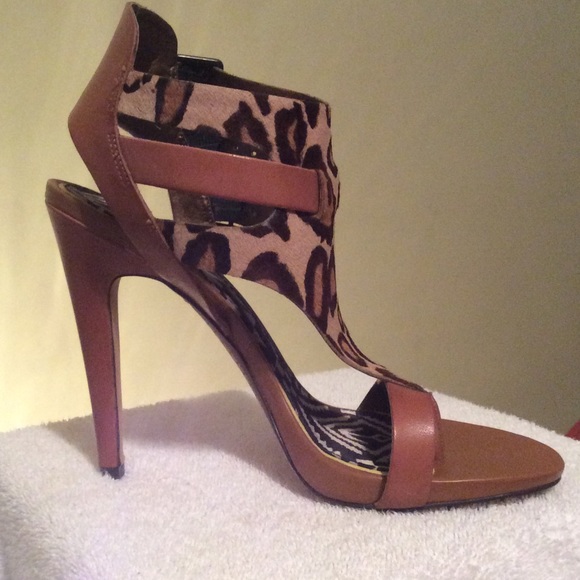 Sam Edelman Leopard Print Sandal - Picture 3 of 4